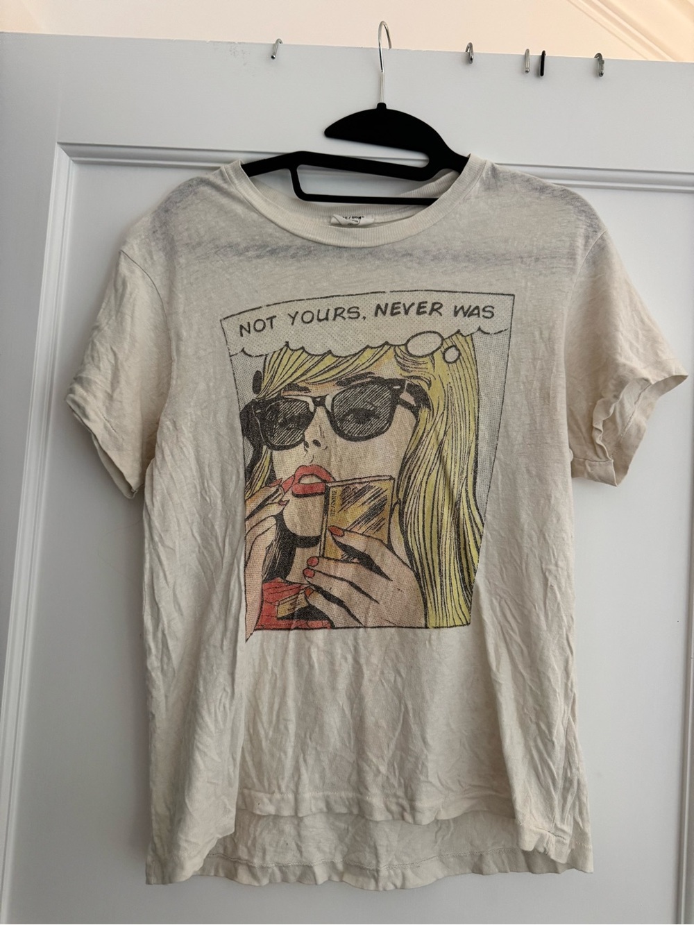 Redone Graphic Comic Pop Art Tee - XS
